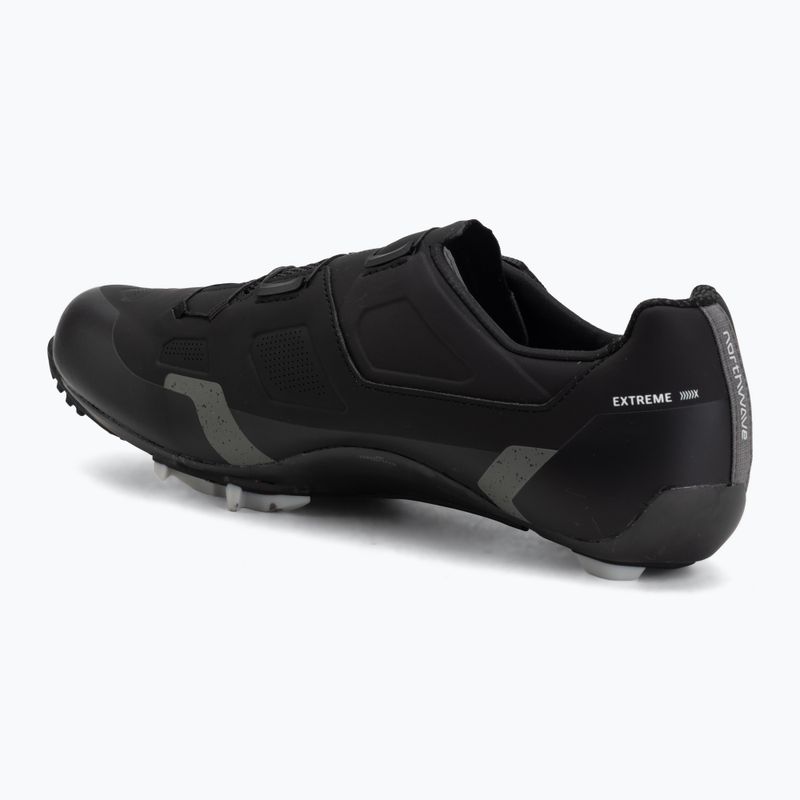 Men's cycling shoes MTB Northwave Extreme X black/dark grey 3
