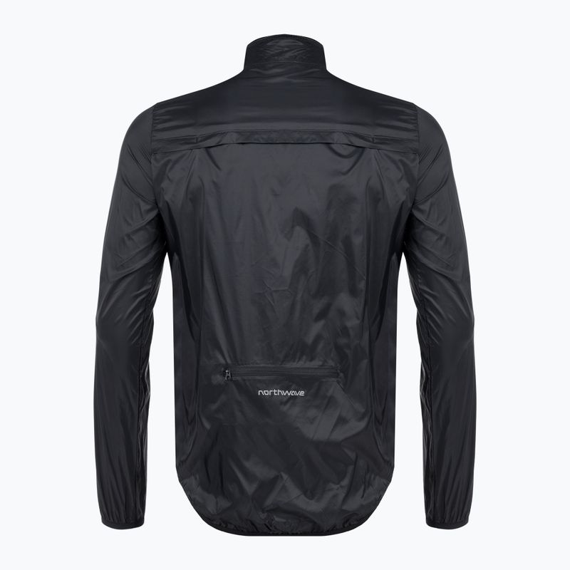 Northwave Breeze 2 10 men's cycling jacket black 89171147 2