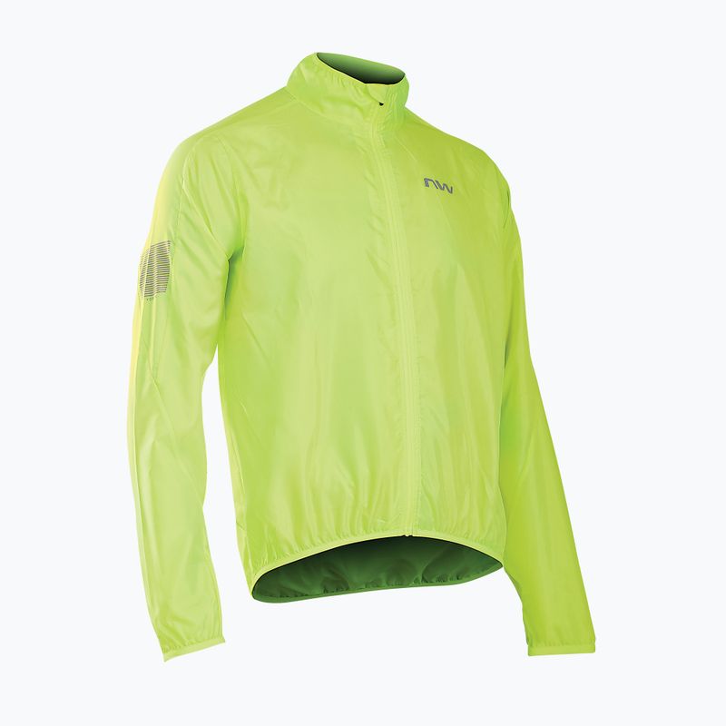 Men's Northwave Vortex 10 cycling jacket yellow 89171151