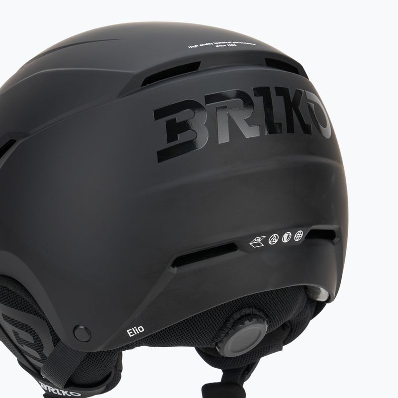 Ski helmet Briko Elio Visor Photo matt black 8