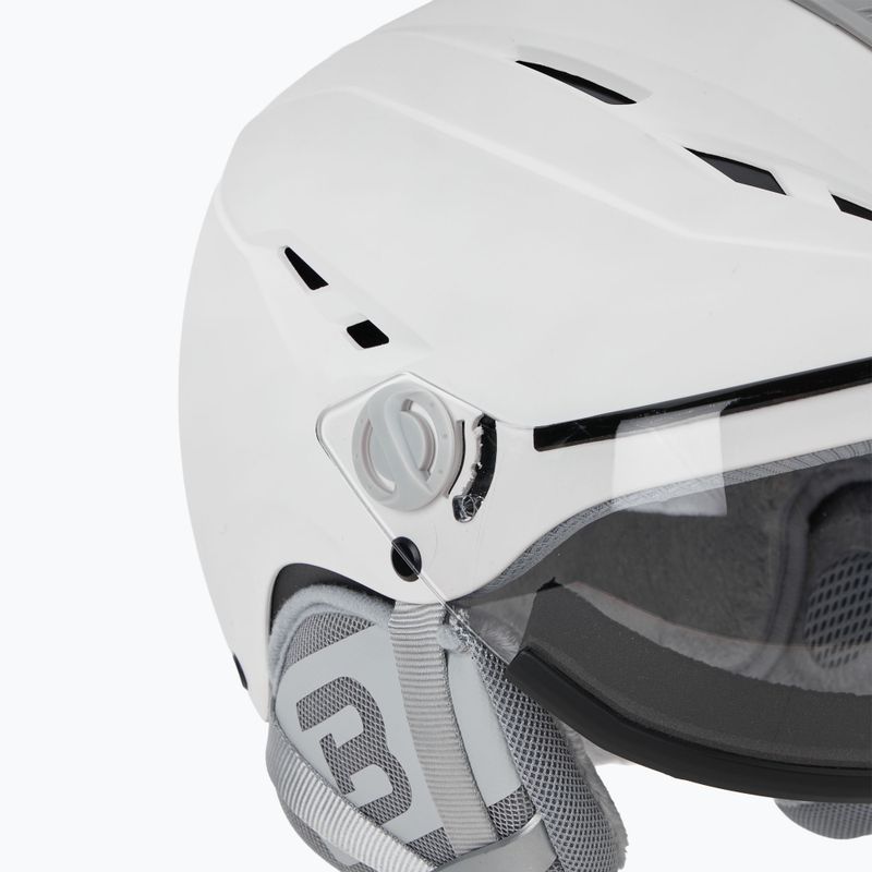 Ski helmet Briko Chione Visor Photo matt white 7
