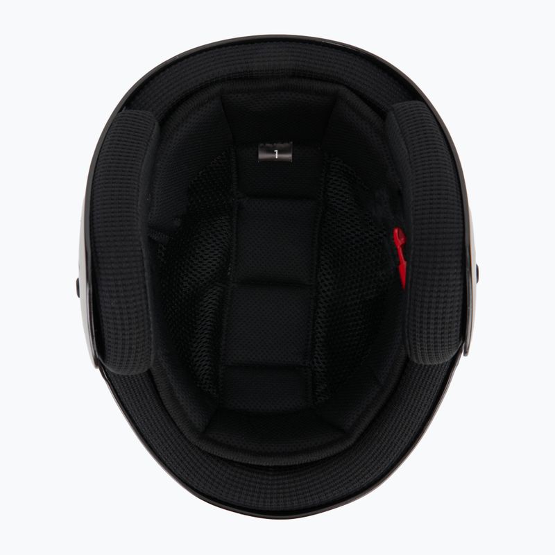 Children's ski helmet Briko Elias Jr shiny black/orange 5