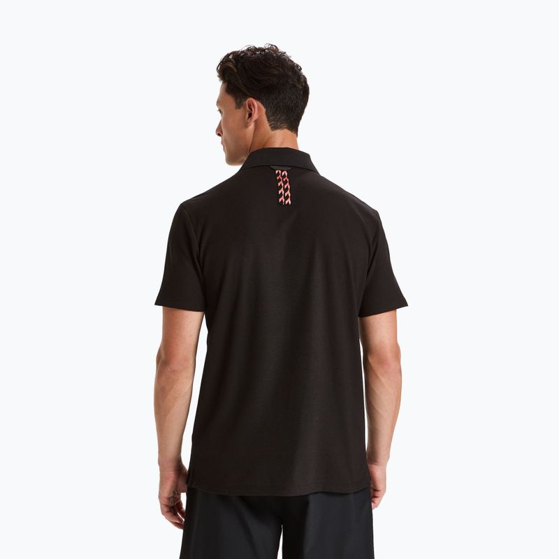 Men's tennis polo shirt Diadora Statement black 102.176856 4