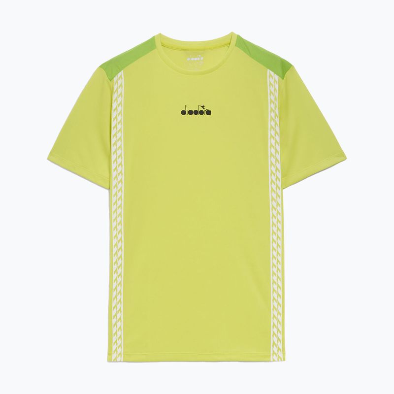 Men's tennis shirt Diadora Challenge yellow 102.176852