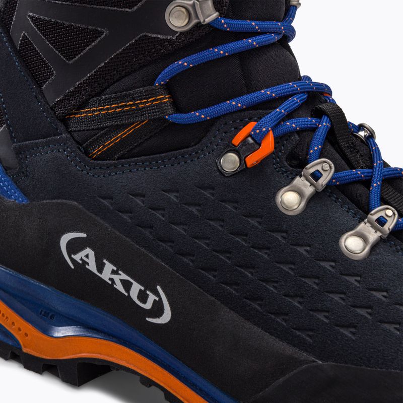 AKU men's high alpine boots Hayatsuki GTX black-blue 920-063 10