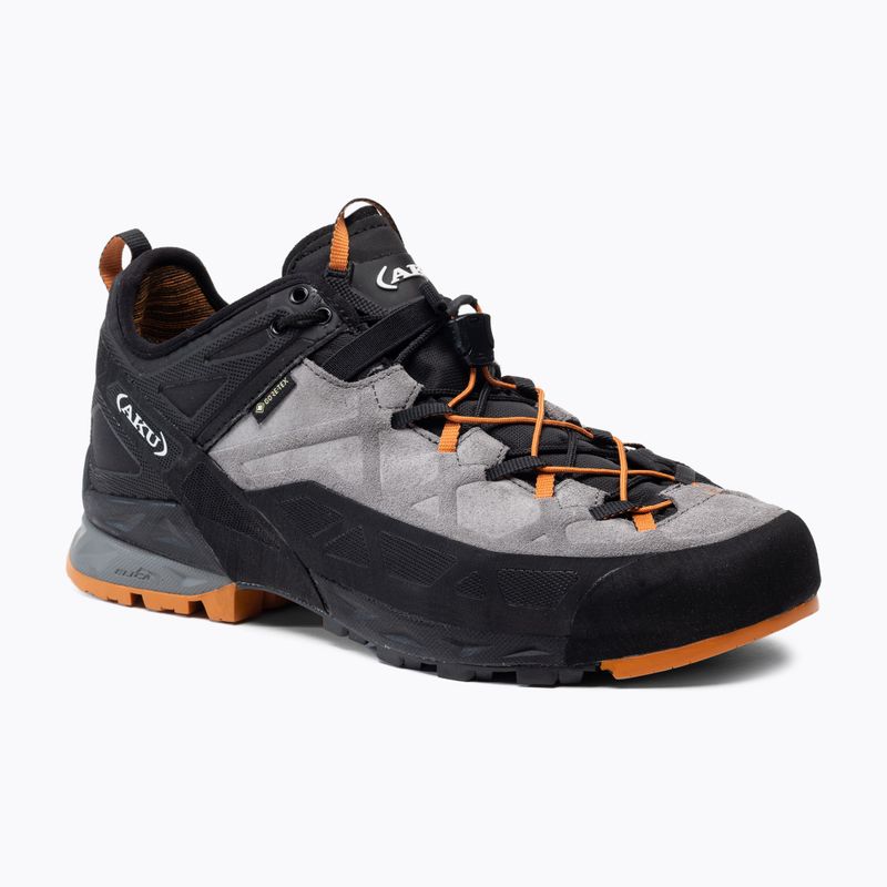 AKU Rock Dfs GTX men's trekking boots black-orange 722-186