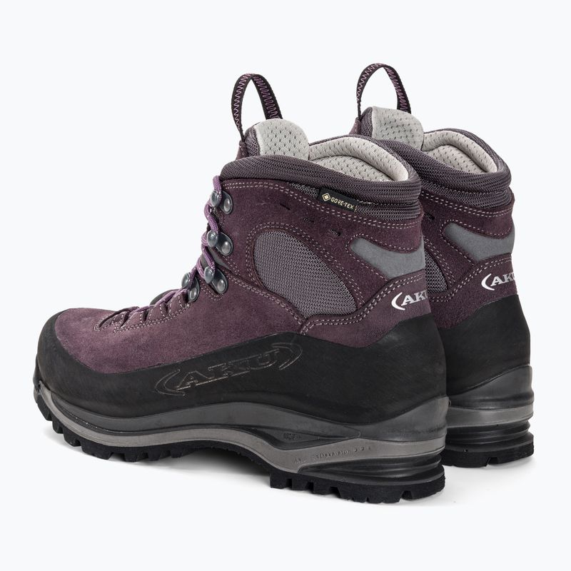 AKU Superalp GTX women's trekking boots deep violet 3