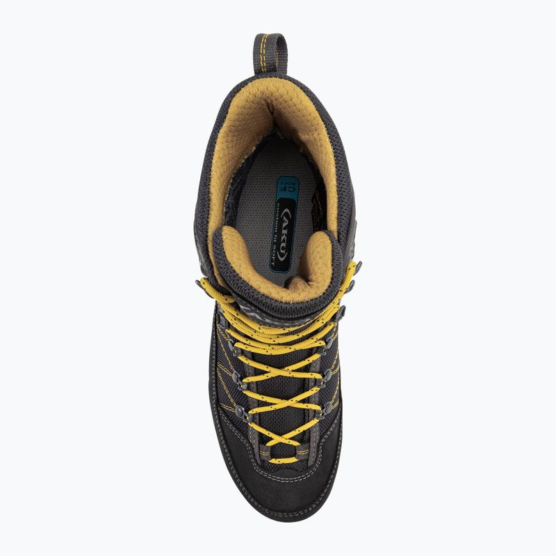 AKU Trekker Lite III GTX grey-yellow men's trekking boots 977-491 6