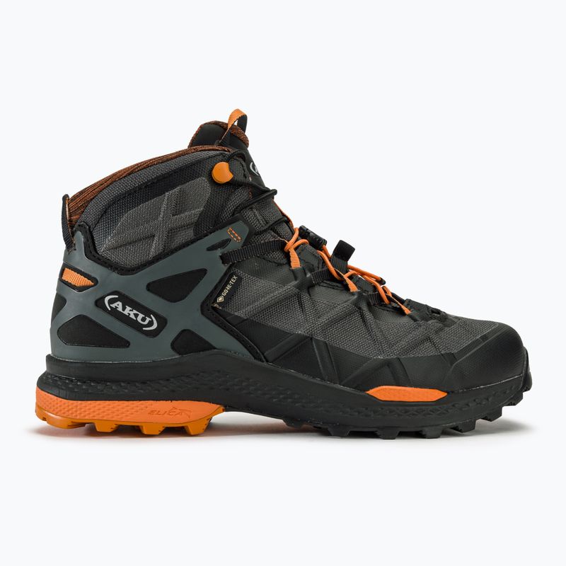 AKU men's hiking boots Rocket Mid DFS GTX black/orange 2