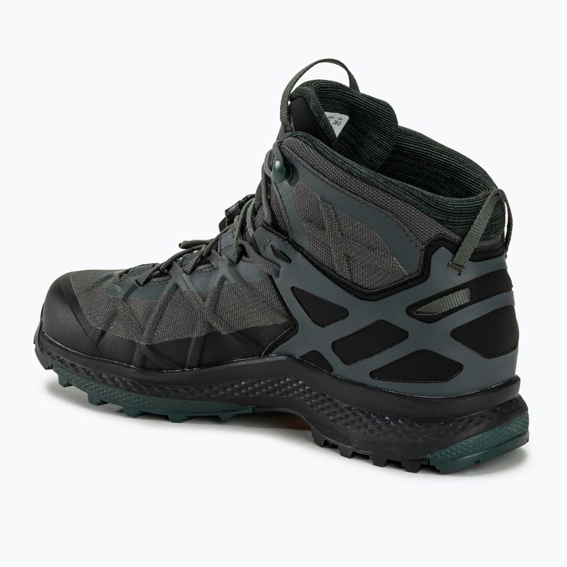 AKU men's hiking boots Rocket Mid DFS GTX grey/green 3