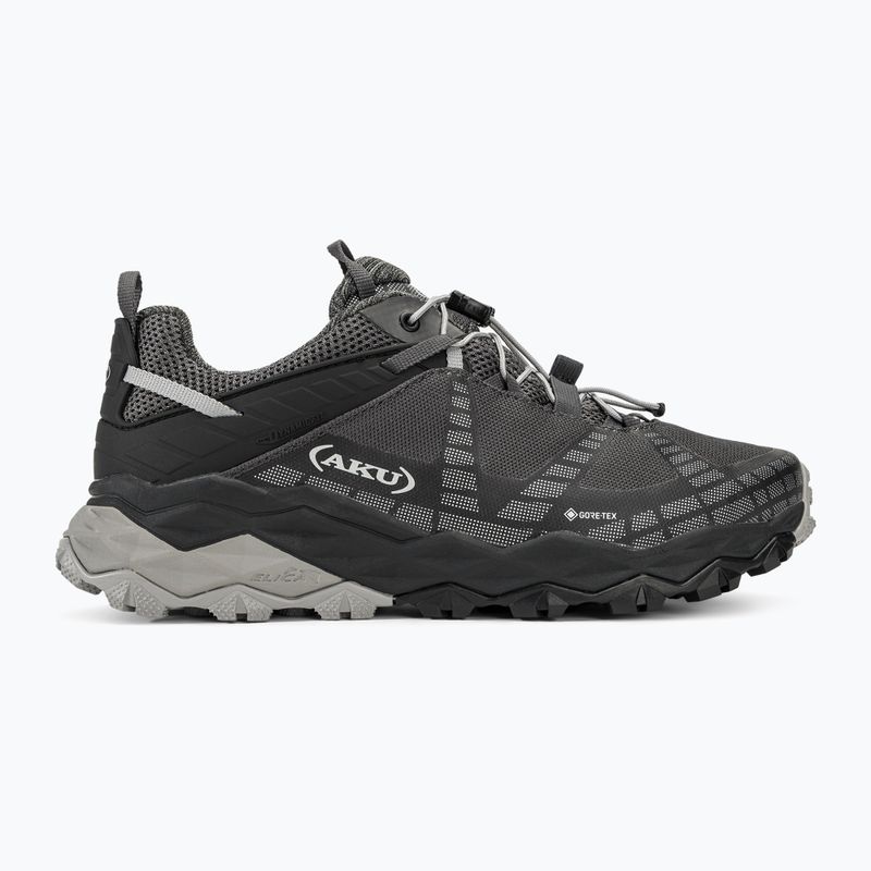 AKU men's hiking boots Flyrock GTX black/silver 2