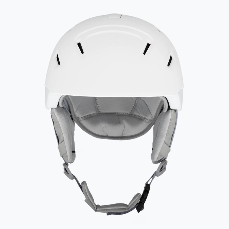 Briko Crystal X women's ski helmet matt pearl white 2