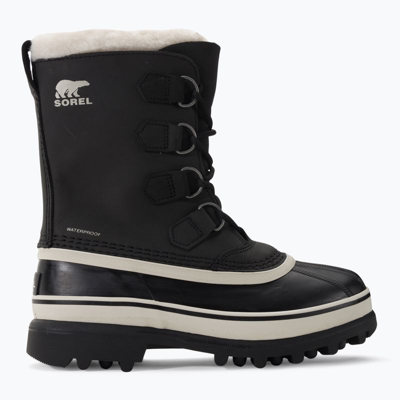 Women's trekking boots Sorel Caribou black/stone 2