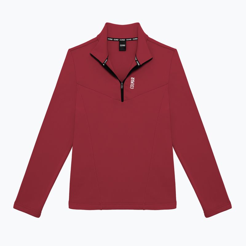 Women's Colmar fleece sweatshirt maroon 9334-5WU 8