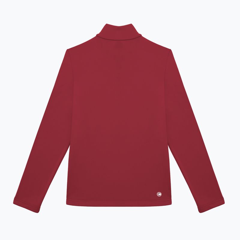 Women's Colmar fleece sweatshirt maroon 9334-5WU 9