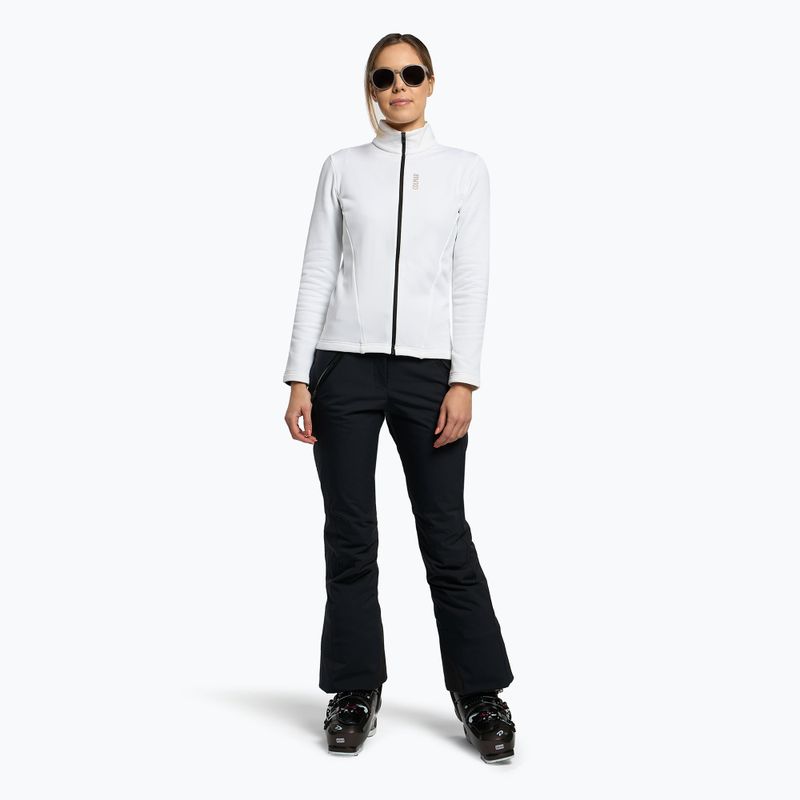 Women's Colmar fleece sweatshirt white 9335-5WU 2