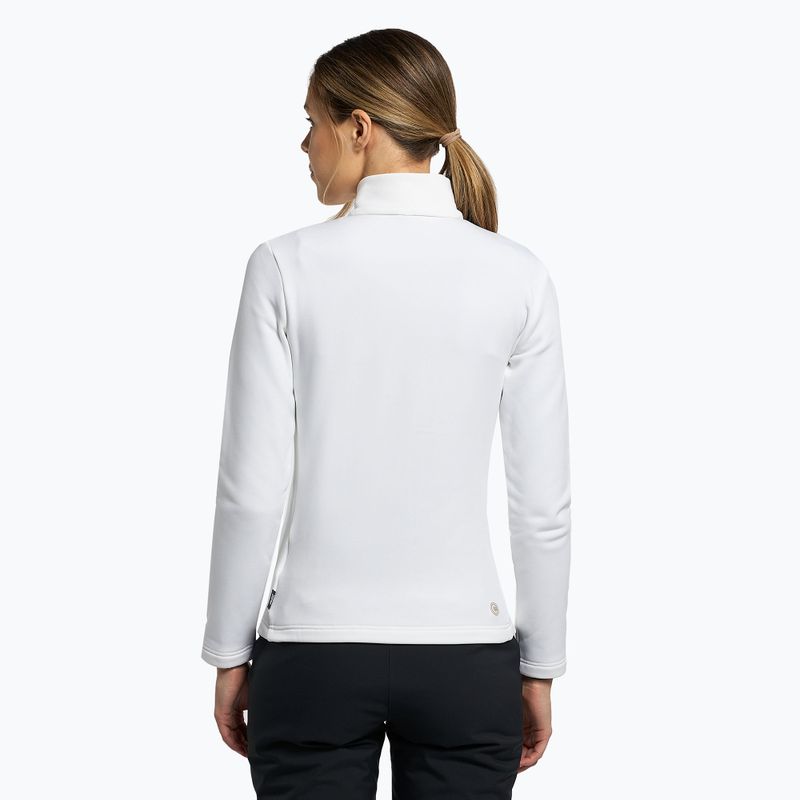 Women's Colmar fleece sweatshirt white 9335-5WU 4