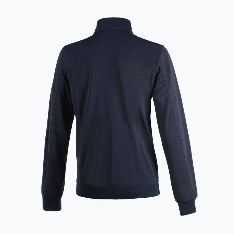 Men's equestrian softshell jacket Eqode by Equiline Denzel navy blue R54003 2