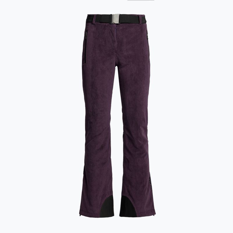 Women's ski trousers Colmar Corduroy blackberry