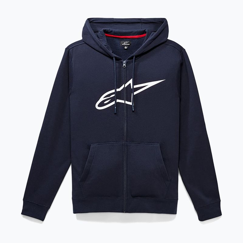 Men's Alpinestars Ageless II Zip Hoodie navy/white