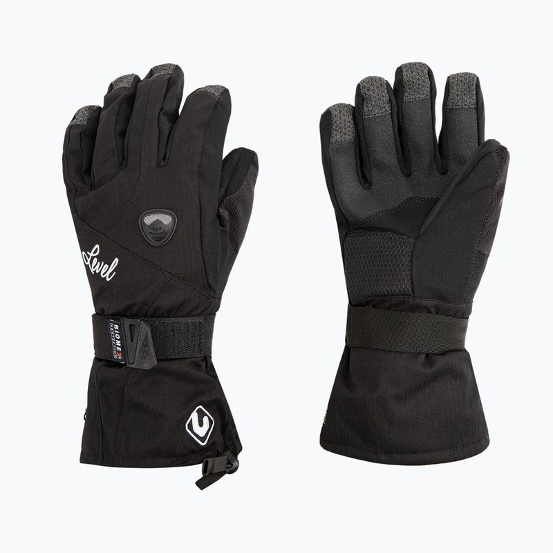 Women's snowboard gloves Level Butterfly black 1041