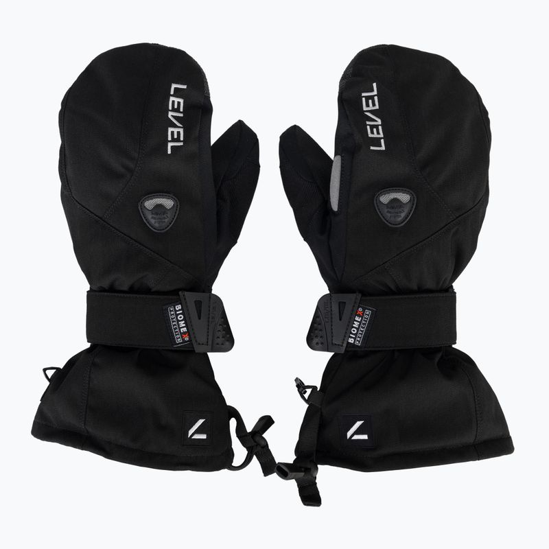 Men's snowboarding gloves Level Fly Mitt black 2