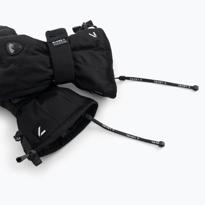 Men's snowboarding gloves Level Fly Mitt black 9