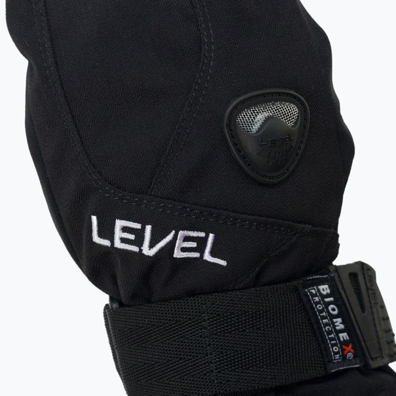 Children's snowboard gloves Level Fly Mitt black 4001JM.01 4