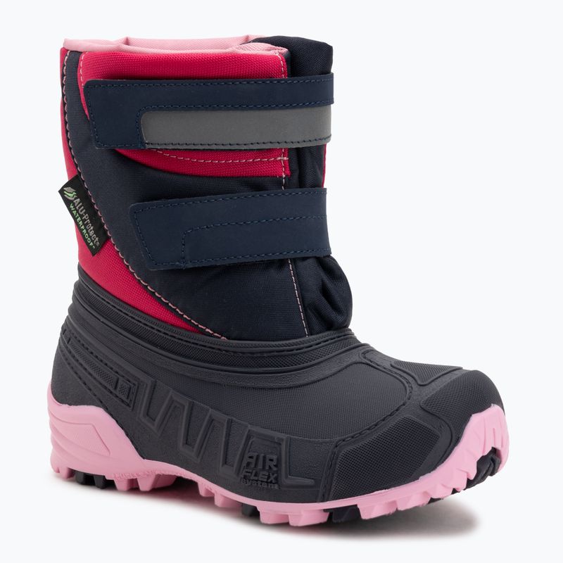 Children's snow boots Boatilus Hybrid Sport 2 Velcro fuxia