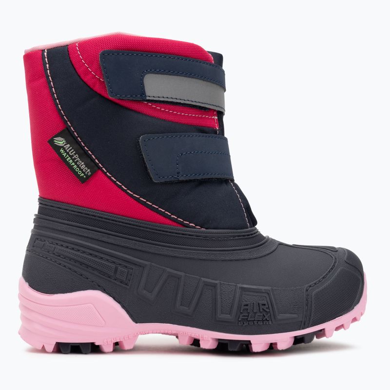 Children's snow boots Boatilus Hybrid Sport 2 Velcro fuxia 2
