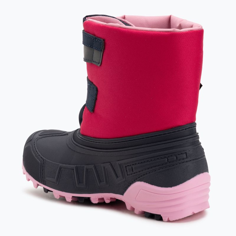 Children's snow boots Boatilus Hybrid Sport 2 Velcro fuxia 3