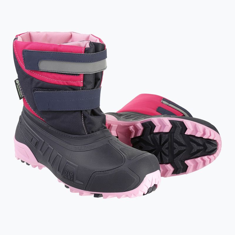 Children's snow boots Boatilus Hybrid Sport 2 Velcro fuxia 10