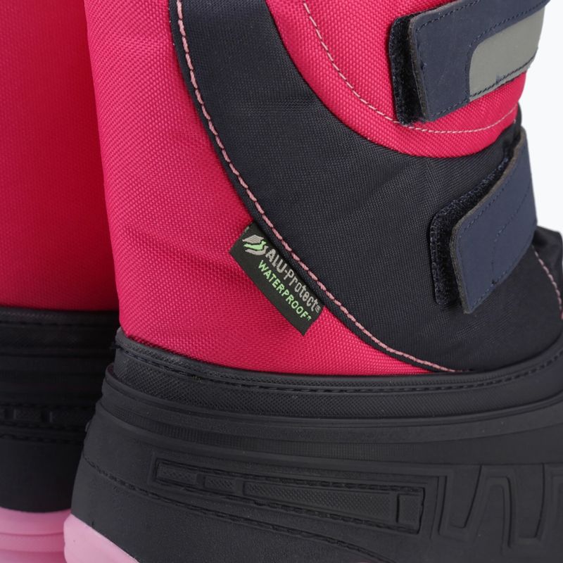 Children's snow boots Boatilus Hybrid Sport 2 Velcro fuxia 11