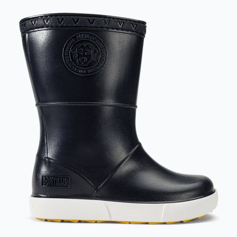 BOATILUS children's wellingtons Penguy Worm Lining navy 2