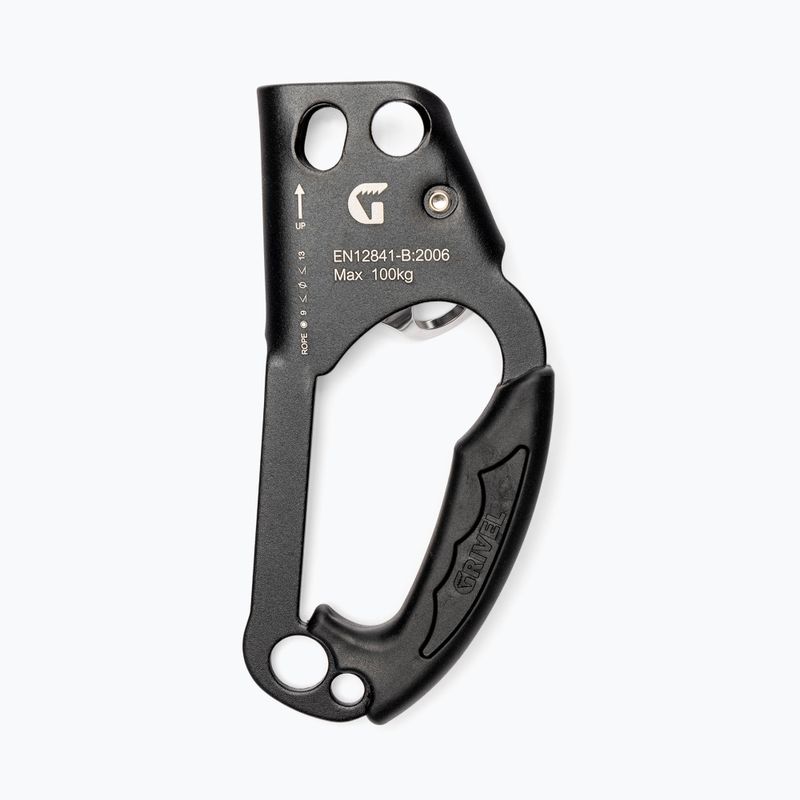 Grivel A1 Ascender Left climbing clamp black RTA1L 2