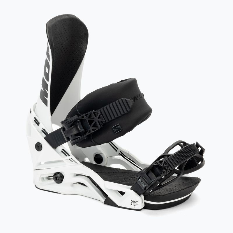 Salomon District men's snowboard bindings white L41508800