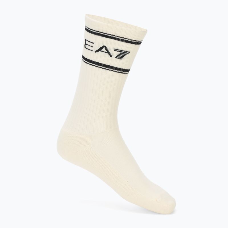 Socks EA7 Emporio Armani Train Socks Sponge 3 pairs black / vanilla ice / armani blu 2
