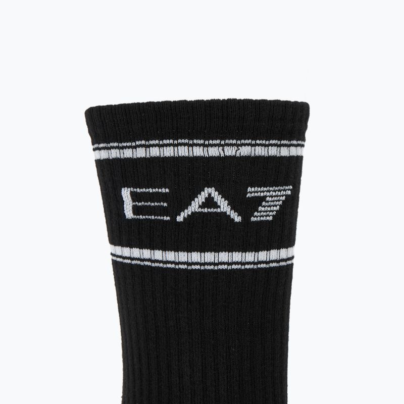 Socks EA7 Emporio Armani Train Socks Sponge 3 pairs black / vanilla ice / armani blu 4