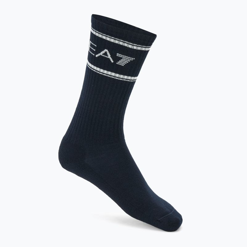 Socks EA7 Emporio Armani Train Socks Sponge 3 pairs black / vanilla ice / armani blu 7