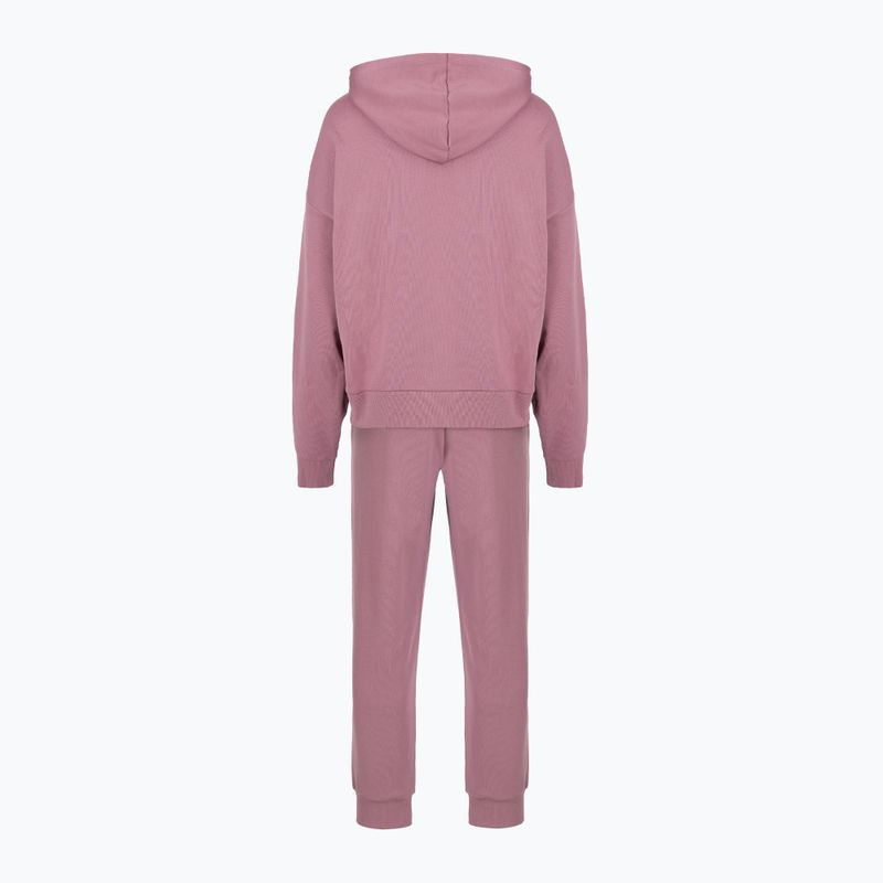 Women's tracksuit EA7 Emporio Armani Train Visibility Zip dusky orchid 2