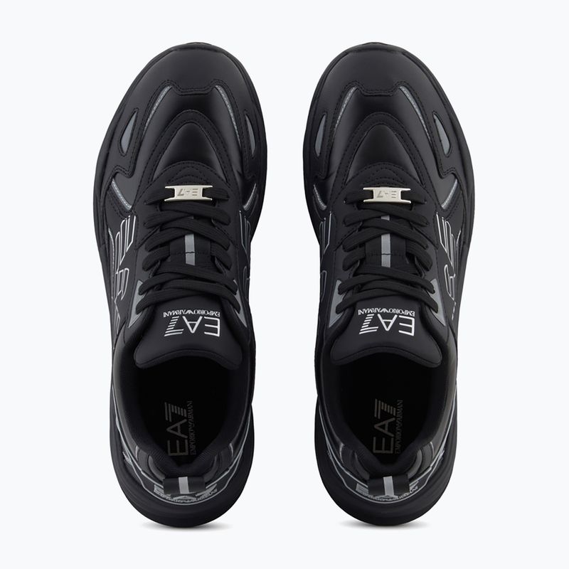 Shoes EA7 Emporio Armani Ace Runner Special triple black / silver 12