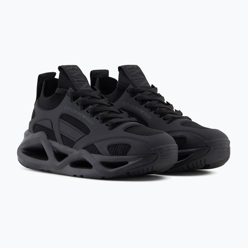 Shoes EA7 Emporio Armani Infinity Cage triple black 9