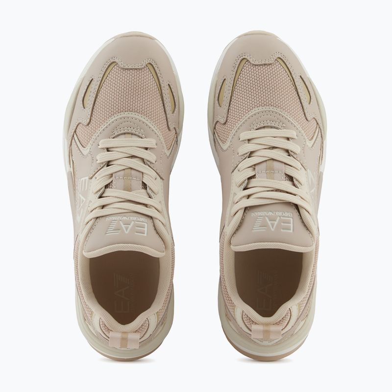 Shoes EA7 Emporio Armani Ace Runner New cement / almond milk / light gold 12