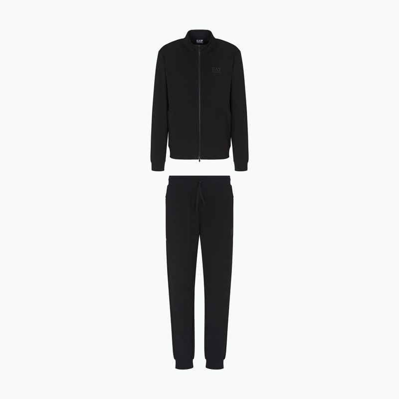 Men's tracksuit EA7 Emporio Armani Natural Ventus7 T-Suit T-Top Fz black