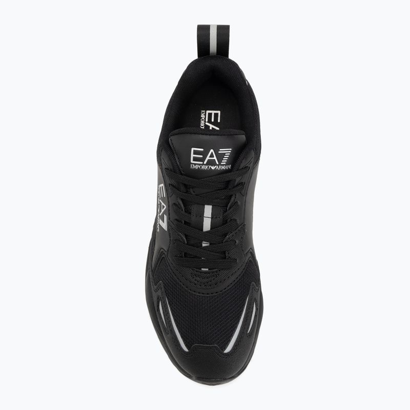 Shoes EA7 Emporio Armani Ace Runner New triple black / silver 5