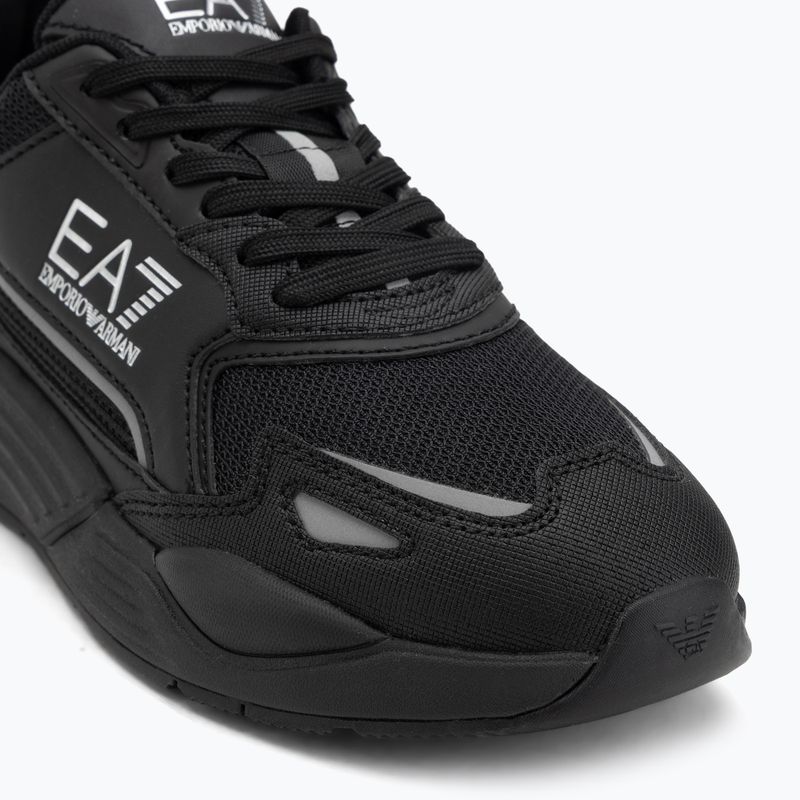 Shoes EA7 Emporio Armani Ace Runner New triple black / silver 7