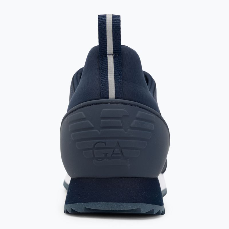 Shoes EA7 Emporio Armani Black & White Laces navy / white 6