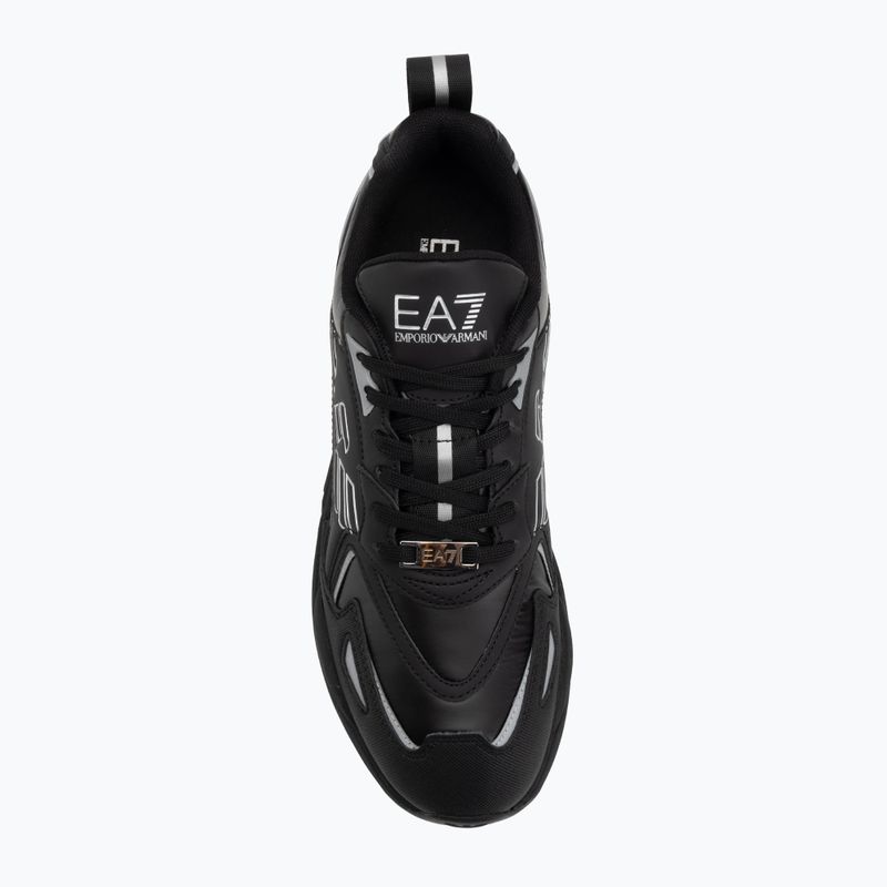 Shoes EA7 Emporio Armani Ace Runner Special triple black / silver 5