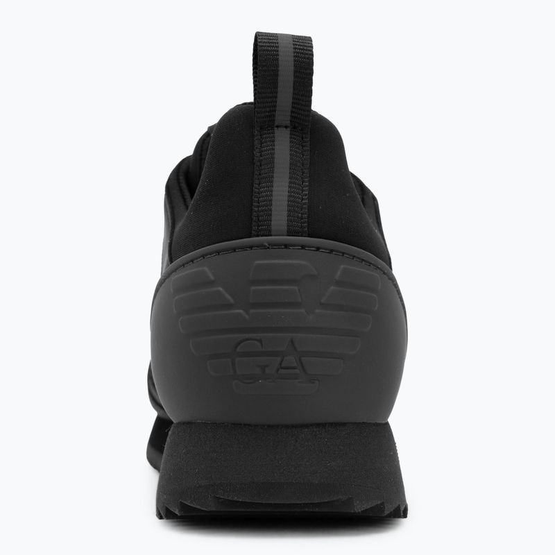 Shoes EA7 Emporio Armani Black & White Laces black / asphalt 6