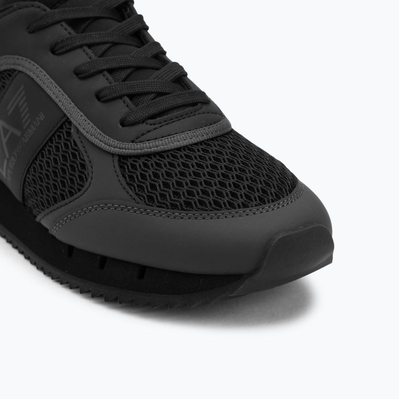 Shoes EA7 Emporio Armani Black & White Laces black / asphalt 7